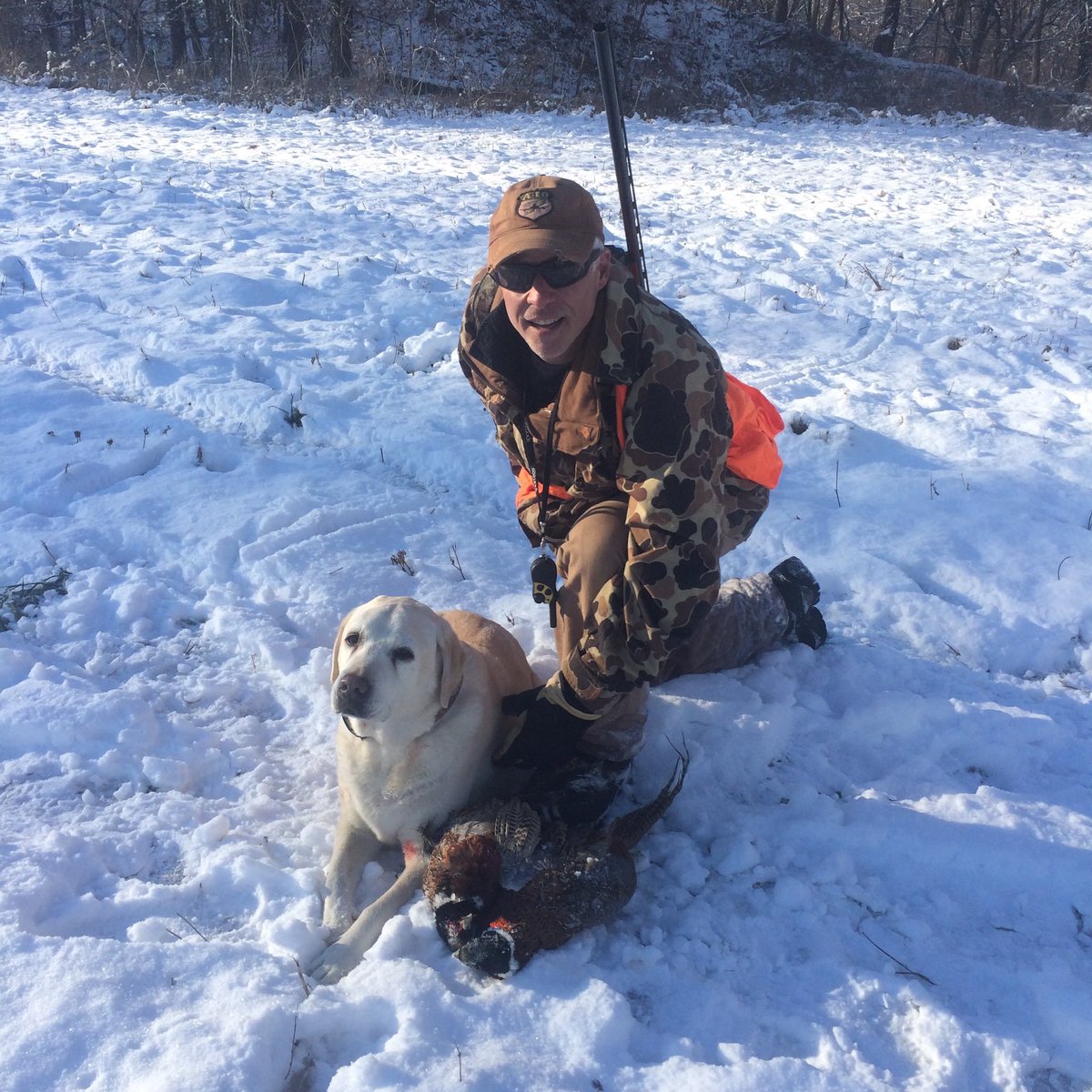 mgradison's tweet photo. Lost one of our best friends today.  Rocky has been a brother, son, hunting buddy and road trip pal. Most of all he gave us 13 yrs of fun and companionship. We are all going to miss him. #RIPRocky https://t.co/JHJPorqtuk