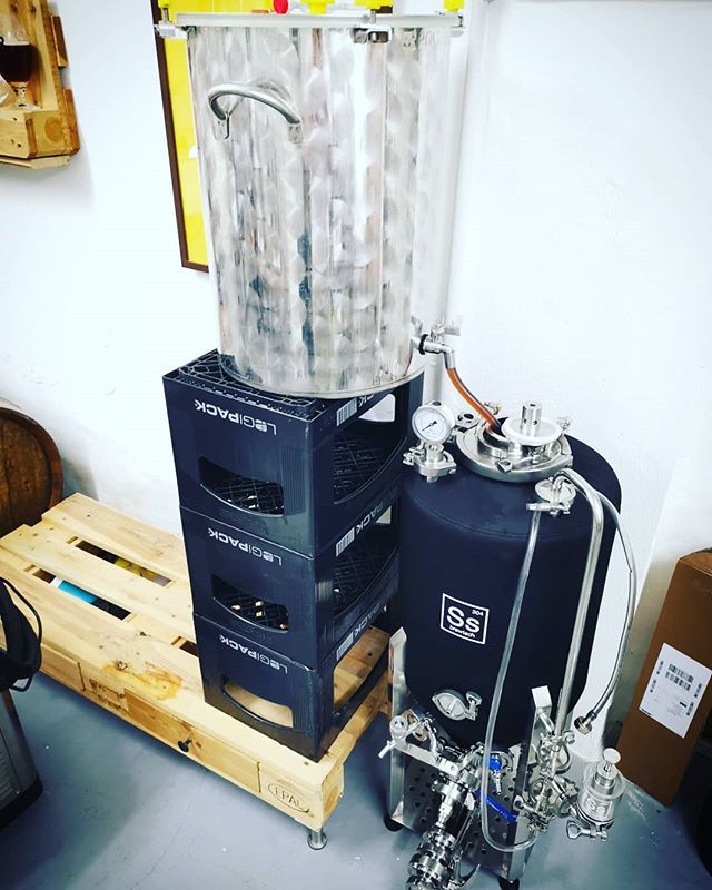 friediesbrewery's tweet image. Gestern ist der #doppelbock zur Nachgärung in den #unitank gewandert. Jetzt kommt die geerntete #saflagers23 zum Einsatz😊🍻
----------------------------------------------------
Yesterday my Doppelbock went into the Unitank for secondary. Now the harve… bit.ly/2DsiJig