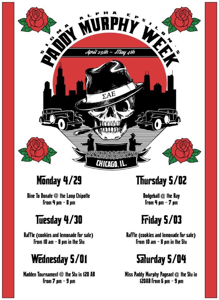 It’s that time of year again! Paddy Murphy Week is less than 7 days away and we couldn’t be more excited! If you have any questions please feel free to DM us!