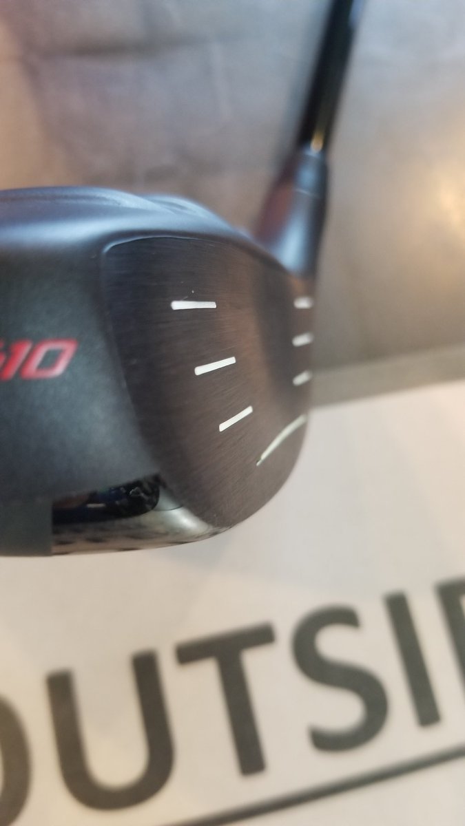 ChadKochis's tweet photo. @PingTour #ping #pingG410 Face caved in the first time hitting the club #twistface #smashfactor #pingG4103wood 😥 https://t.co/nYjrjBxxPD