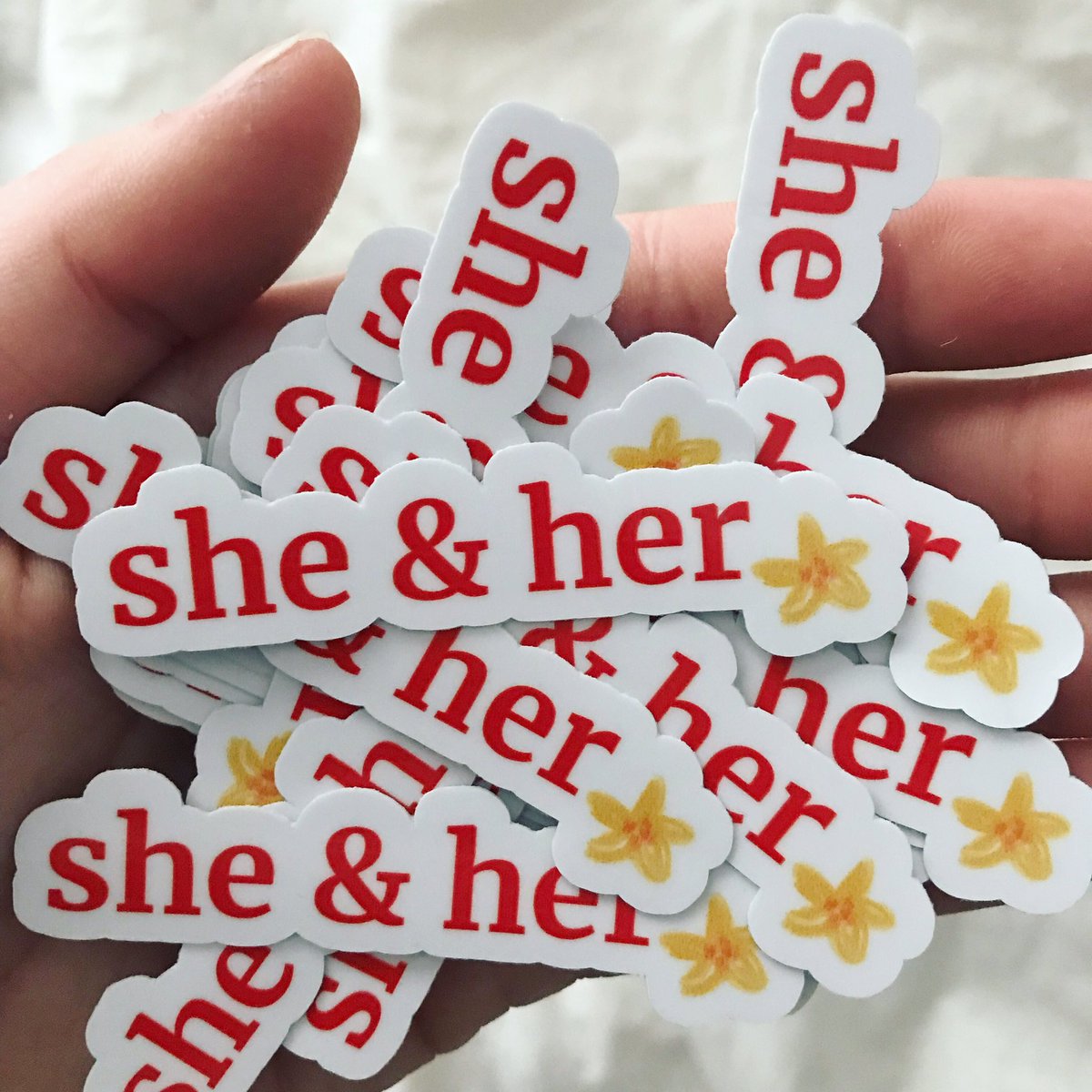 she & her tweet media