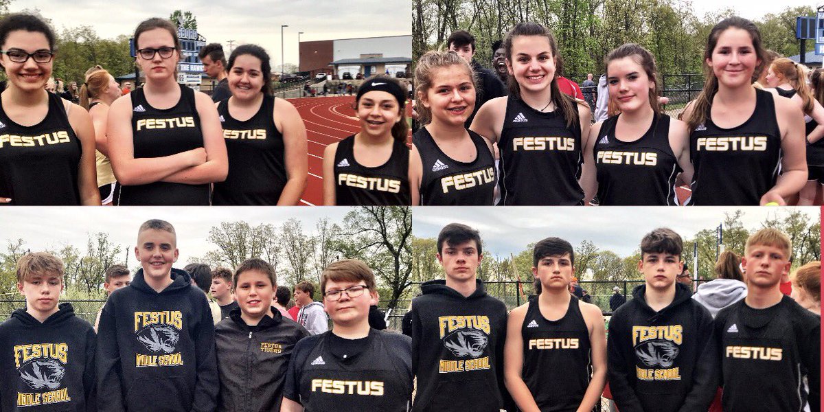 We are pumped and ready for the throwers relay! <a href="/NicholeTownse13/">Nichole Townsend</a> @FMSTrackandXC <a href="/TheBeardedTiger/">Jake Munoz</a> @CoachReeceFMS <a href="/FESTUSAthletics/">Festus Activities</a> @coachgreenFMS <a href="/Festusprincipal/">Festus Middle School</a>