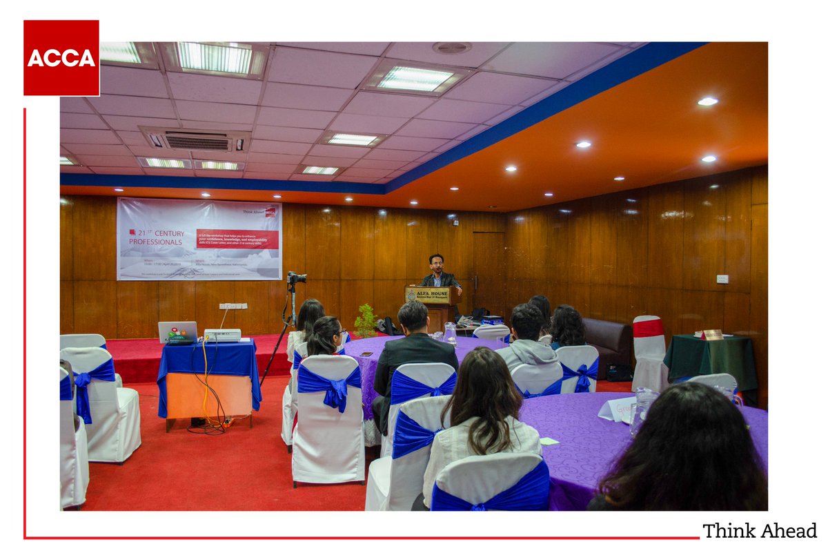 Recent Event by @ACCANepal #ACCA #accanepal #accastudents #accaopprtunitites #accaworkshops #enhanceyourskills #employabilityskills #professionalskills #ACCA @EmpowermentAcademy