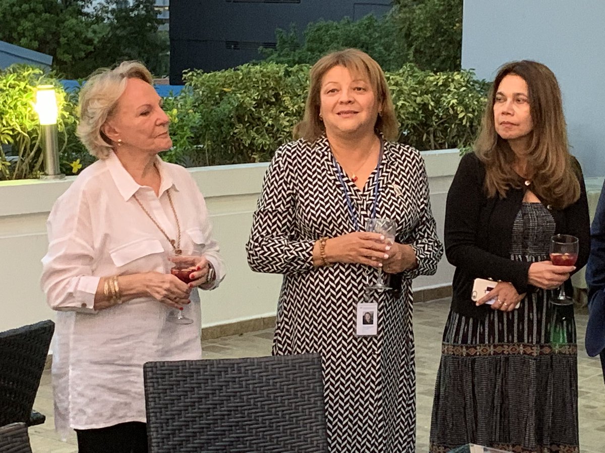 espacio_CAB's tweet photo. #AHORA | Nuestra Secretaria Ejecutiva, la Dra. Delva Batista Mendieta, dirige unas palabras a las delegaciones de los países del CAB invitados a Panamá.
#ESINED https://t.co/n01IcMuCMS