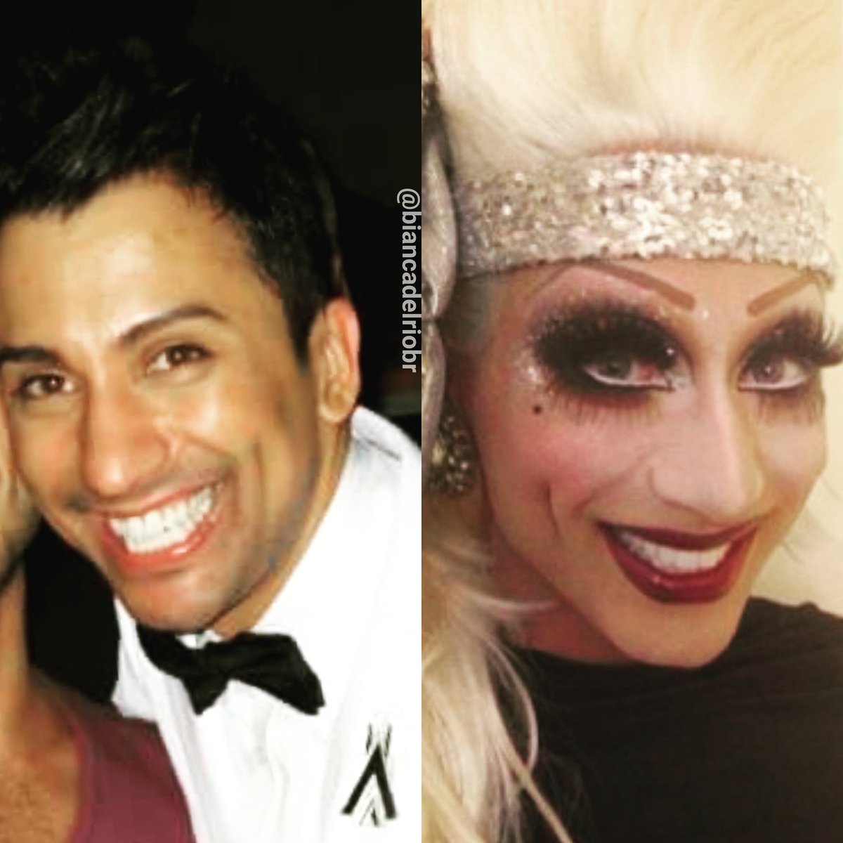 biancadelriobr's tweet photo. #transformationtuesday #biancadelrio #royhaylock #boytodrag #dragqueen #dragrace #Makeup https://t.co/wjOYOUozGn