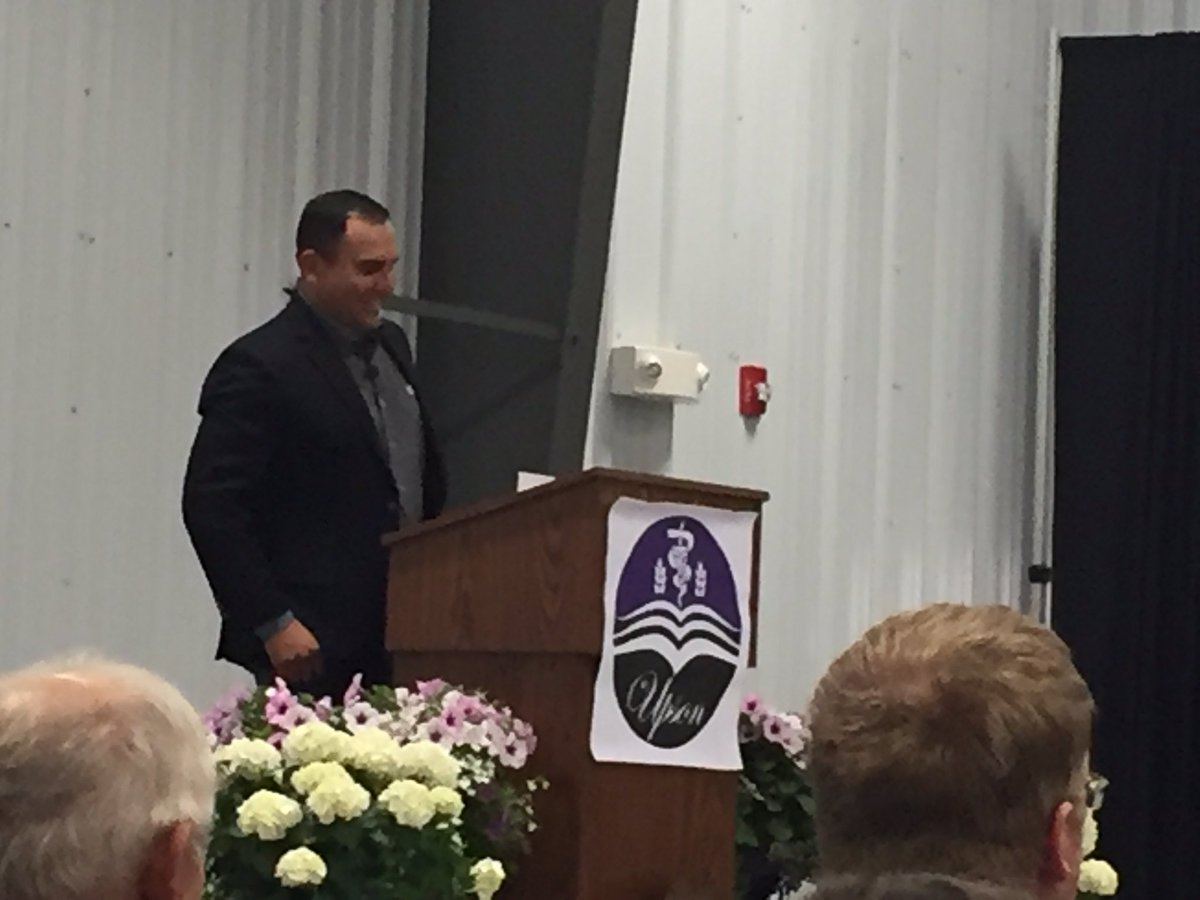 A big crowd to hear Sam Cossio of Easterday Farms present this year’s Upson Lecture. <a href="/kstateag/">K-State College of Agriculture</a> <a href="/KState/">K-State</a>  <a href="/Kstate/">K-State</a>