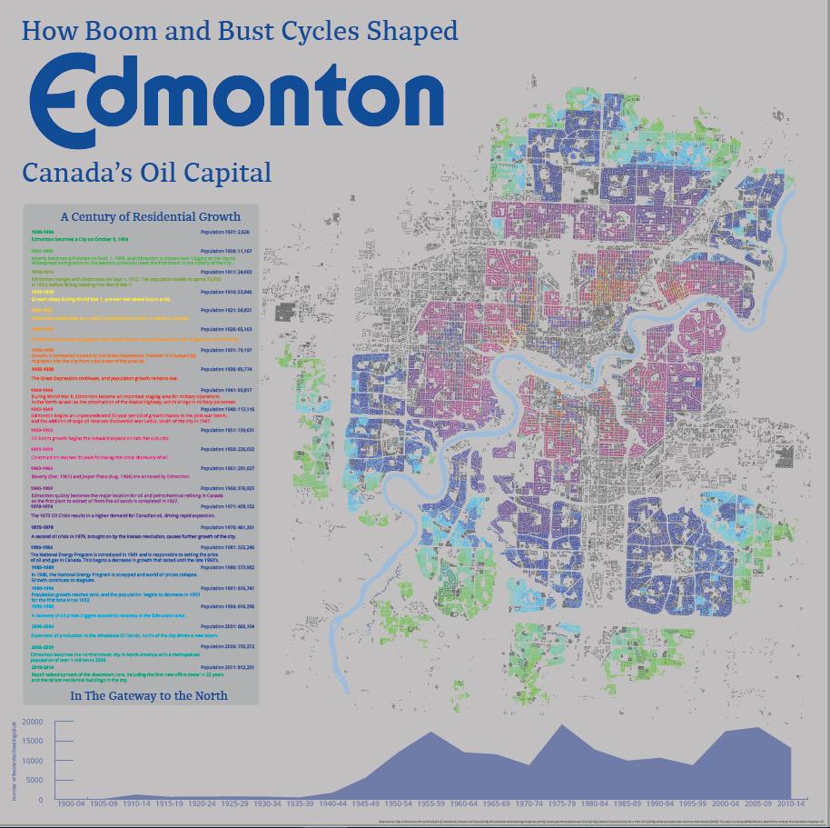 #FlemingCollege student, Michael Franks, wanted to share the story of the residential growth of <a href="/CityofEdmonton/">City of Edmonton</a> using @ArcGIS Desktop <a href="/Avenza/">Avenza Systems Inc.</a> MAPublisher and <a href="/Adobe/">Adobe</a>... there were so many categories... he labored over it... here's what he created... Pretty impressive! <a href="/esricanada/">Esri Canada</a>
