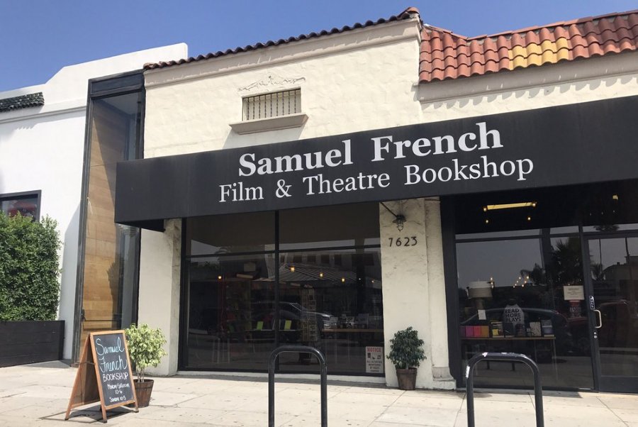 JohnEmmetTracy's tweet photo. Sad to see #SamuelFrench Bookshop in L.A. close after 70 years! Spent many hours there over the years (not all 70 of those years, mind you!) Thankfully, the NYC, London & online shops are going strong: https://t.co/ntB4P7rLJs #ThankYouSamFrench #ReadAPlay https://t.co/XHPNnRkW9V https://t.co/2R70kcxdFi