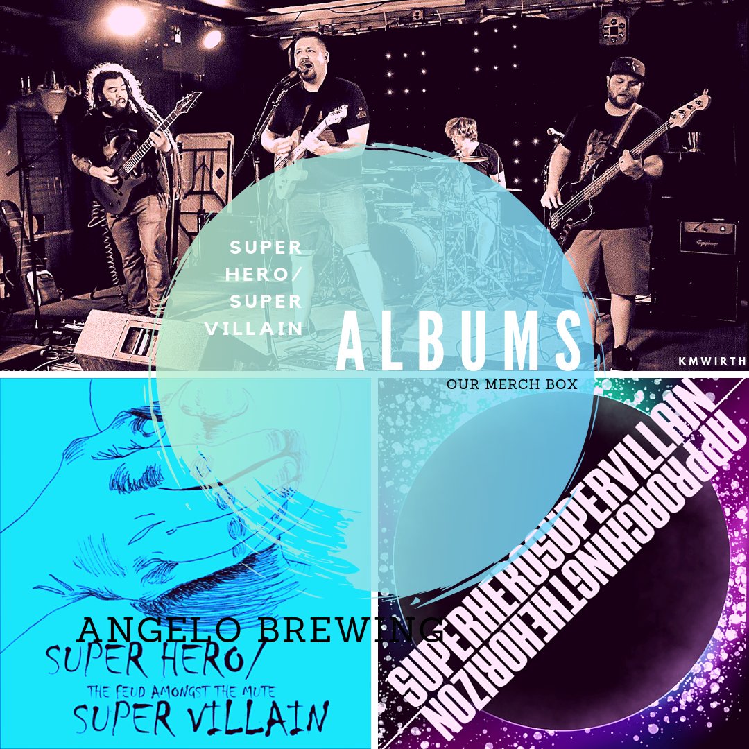 our_merchbox's tweet photo. Super Hero/Super Villain Albums available at https://t.co/ounsgNdqtW

#superherosupervillain #shsv #merch #ourmerchbox #omb #metalvspop #metal #approachingthehorizon #dfwband #music #musicians #earcandy #merch #band #bandmerch #cds #tunes #order #onlinestore #officialbandmerch https://t.co/LqUjW8JkSE