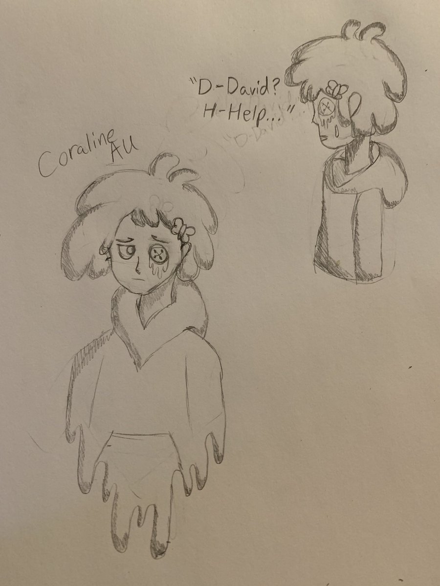 || A couple Coraline AU Sketches