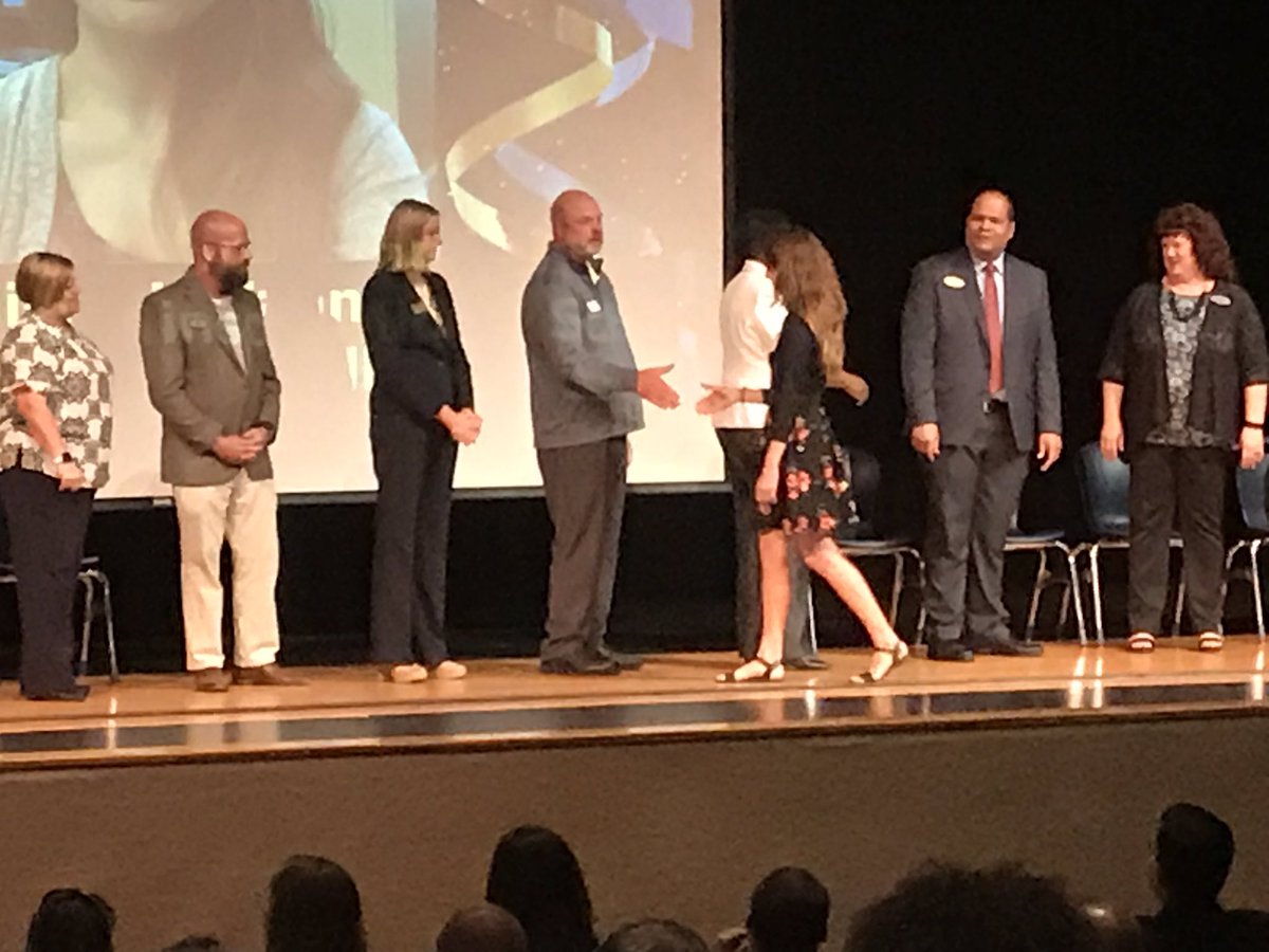 First Year TOTY celebration. Celebrating with our outstanding teacher Alison Tanner.