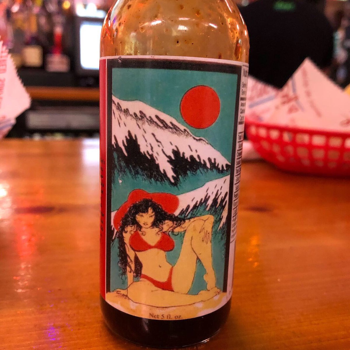 My choice of hot sauce for Taco Tuesday. ⁦<a href="/CaddieNetwork/">Caddie Network</a>⁩ #NewOrleans #TacoTuesday #ZurichClassic