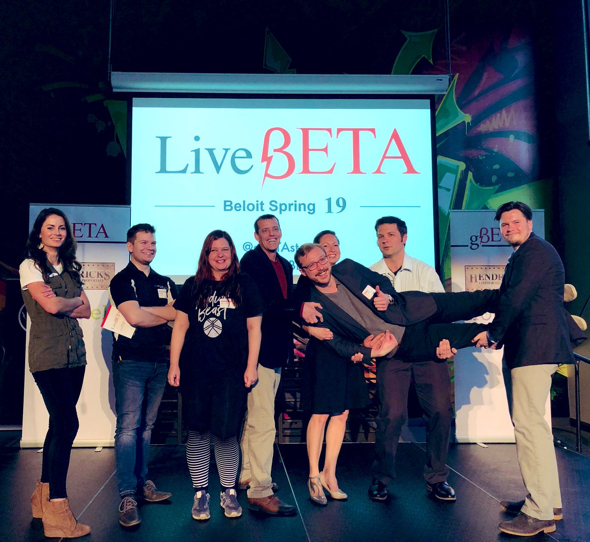gBETAstartups's tweet photo. Congrats to the @gBETAstartups Beloit Spring 2019 cohort, and thank you @Hcpbeloit and @irontek_beloit for making this program possible! #LiveBETA https://t.co/h4DOhiPzgr