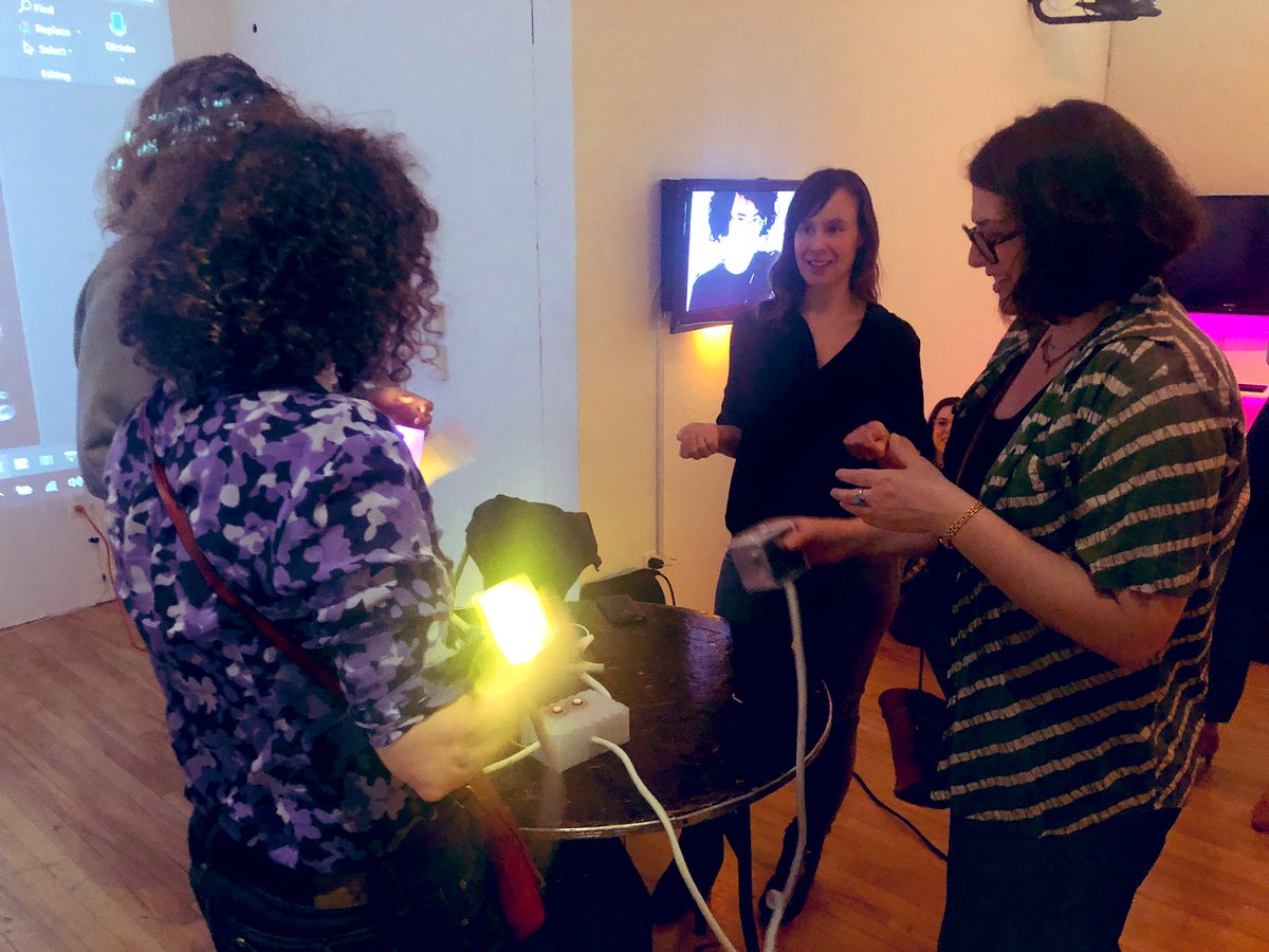 johnbenton's tweet photo. #amazing time #creatingPlayableSpaces w the master @phoenixperry & #codeliberation @apexartnyc #direjank https://t.co/8XqWMP6DG5
