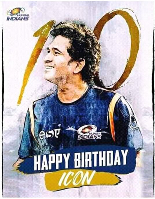 Happy birthday master blaster Sachin Tendulkar 