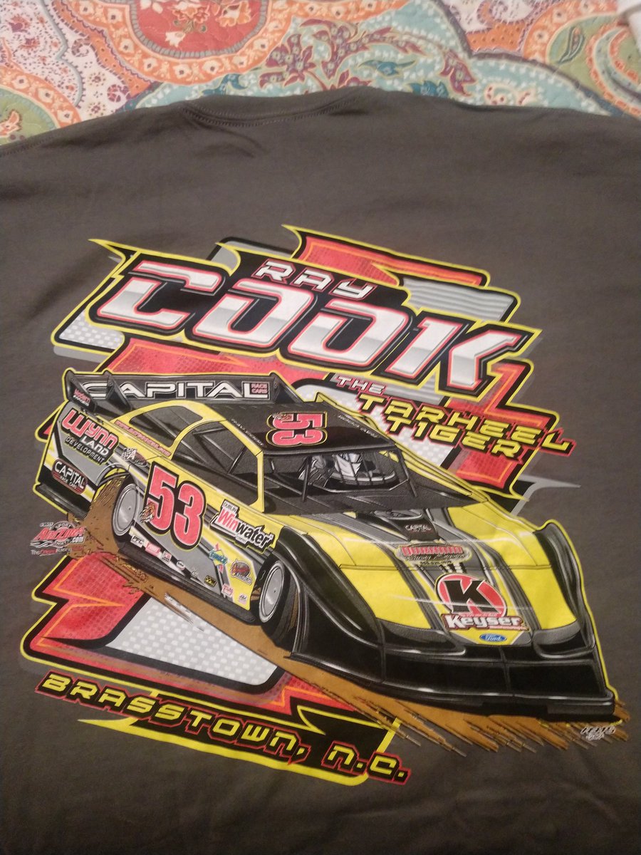 RichardAllenMSR's tweet photo. RT this post between 9:00pm and 9:30pm to be eligible to win an autographed @Raycook53 shirt.(4-23-19)

Must be a follower to win.

Relationship with @BillElliott9 put Ray Cook in ARCA car at Talladega --> https://t.co/JXBVqebOTj https://t.co/JX3VGFQ27J