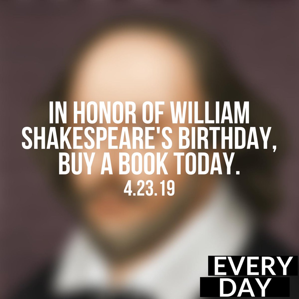 In honor of William Shakespeare's birthday, buy a book today. 4.23.18.
Photo description.
#theatre #literature #hamlet #romeoandjuliet #books #art #literarymemes #english #macbeth #thebard #theater #illustration #englishmeme #acting #bookstagram #poetry #drawing #movies #poems