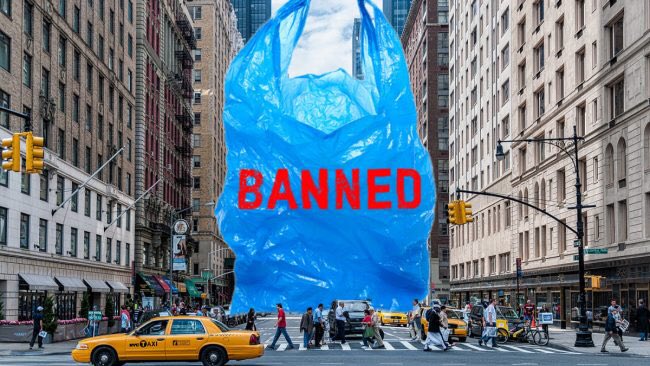 New Yorkers use 23 billion plastic bags annually. Lawmakers impose a statewide ban on most types of #singleuse plastic bags Congratulations 🎉🎊🎈 @NYGovCuomo 2nd ban after California which banned bags in 2016. @JoyceMsuya @ErikSolheim #BeatPlasticPollution @CWN_ORG @PhilipOgola