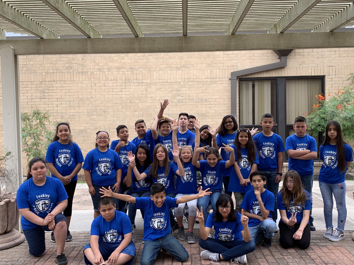 We are almost out of elementary school!  Moving on up!  <a href="/CoakleyHCISD/">CoakleyMiddleSchool</a> <a href="/THE_HCISD/">THE_PIRATES</a>