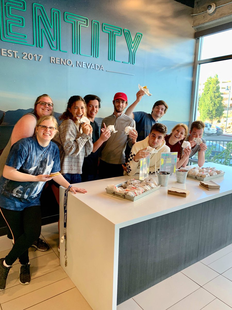 IdentityReno's tweet photo. Taco Tuesday is happening now!! Hurry down to the lobby before they are gone! #LiveBetter #LiveID #TacoTuesday https://t.co/koNZ7fKt9c