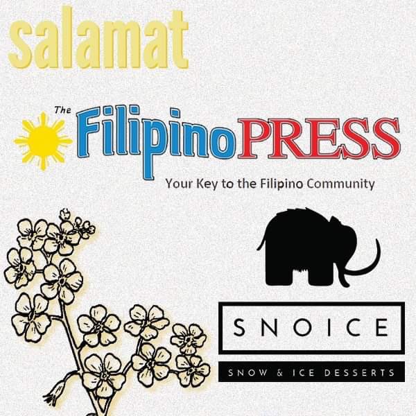 ucsdkp_pcc's tweet image. HEY HEY HEY, PCC’S IN THREE DAYS 😱 We would like to thank some of our sponsors: The Filipino Press and Snoice, y’all are amazing! Snoice will also be at PCC, and maybe they’ll even give out some super yummm drinks, you’ll have to come to find out 🤭