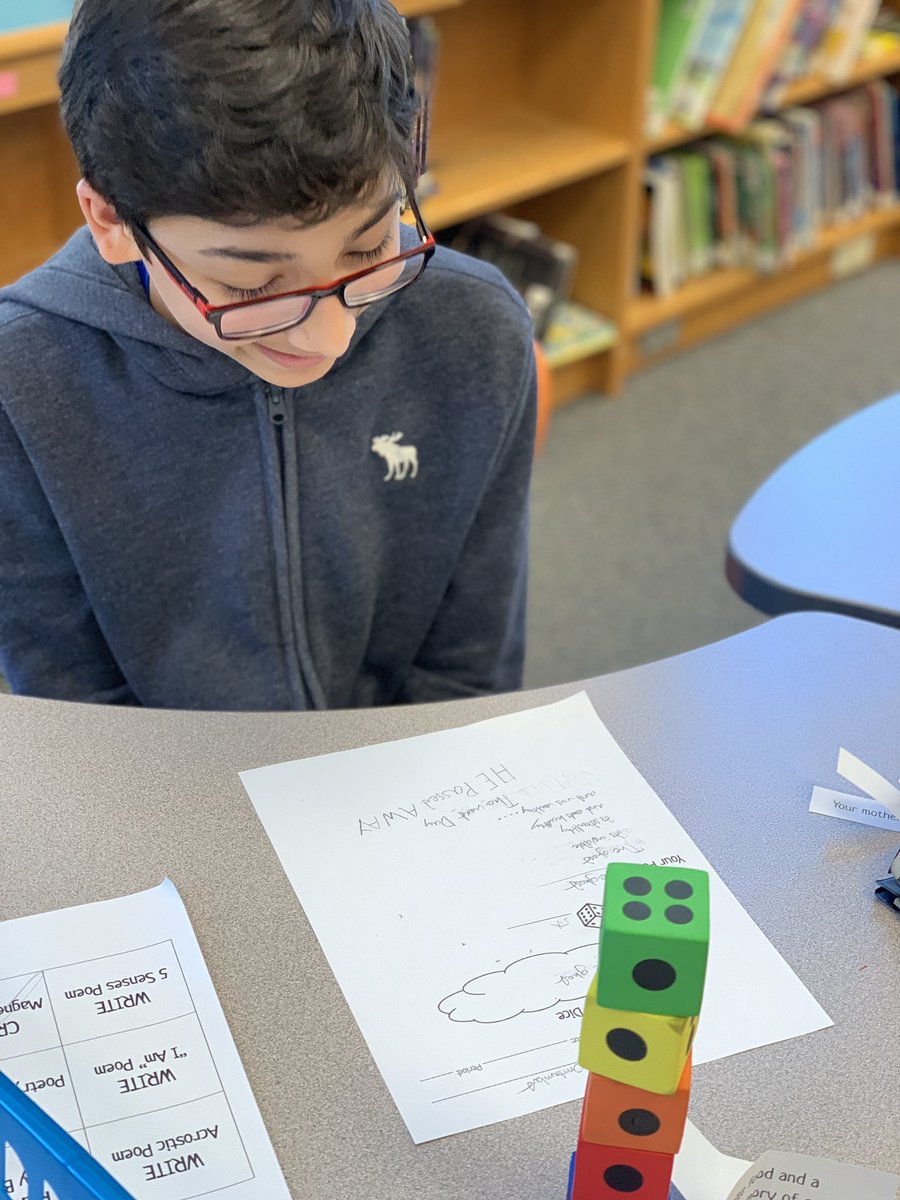 kilmerlibrary's tweet photo. #NationalPoetryMonth We had a great time today celebrating! #ourkms https://t.co/u6MeDmdSzk