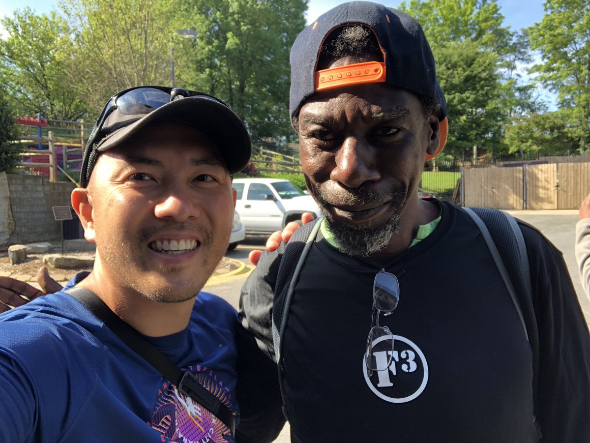 The 5 and 2 Project 📸🎥🎞️ (@the5and2project) on Twitter photo Day 2b/52: On my journeys, I ran into F3-Bear Bryant who is working his way out of homelessness thanks to many people, like <a href="/jordanabshire78/">F3 Pipeline, Jordan Abshire</a> <a href="/slaughterF3/">john lambert</a> & the <a href="/F3Nation/">F3</a> men at #F3Fortitude . The shirt means we’re brothers. 👊🏻 #52DayTransformation Day 2b/52: On my journeys, I ran into F3-Bear Bryant who is working his way out of homelessness thanks to many people, like <a href="/jordanabshire78/">F3 Pipeline, Jordan Abshire</a> <a href="/slaughterF3/">john lambert</a> & the <a href="/F3Nation/">F3</a> men at #F3Fortitude . The shirt means we’re brothers. 👊🏻 #52DayTransformation
