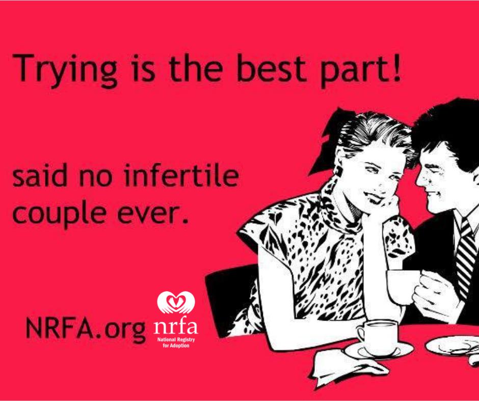 NRFA's tweet photo. #niaw #NationalInfertilityAwarenessWeek #infertilityuncovered #infertilitysucks https://t.co/kDmU7XbNny