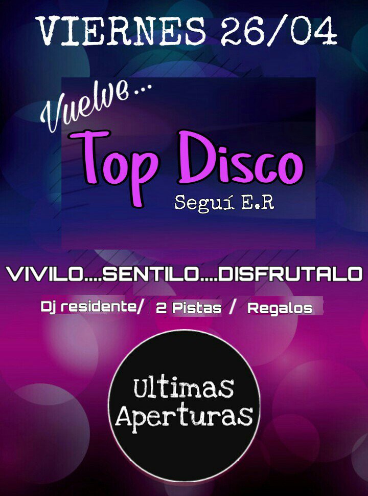 Topsomoselviern's tweet photo. No te pierdas las últimas noches..! #Explotamos de #Fiesta... https://t.co/bM5mII6Ubm