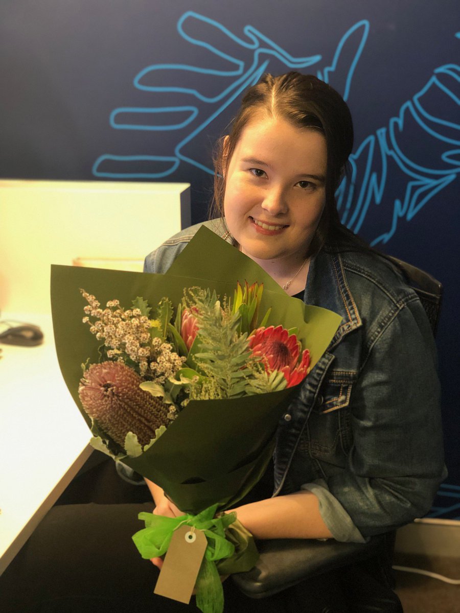 orioncreative's tweet photo. Intern, Receptionist... GRADUATE! 
Orion's very talented intern and all-round excellent human, Annalisse, has just graduated with a Bachelor of Arts-Media from Macquarie University.
HUGE congratulations Annalisse! X https://t.co/wQm9WdOInw