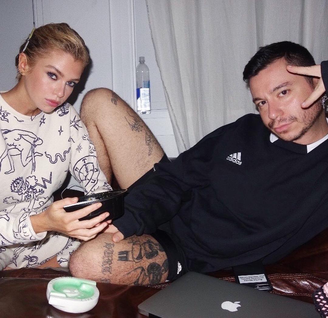 Stella maxwell and her friend Marc Eram  Marc Happy Birthday 