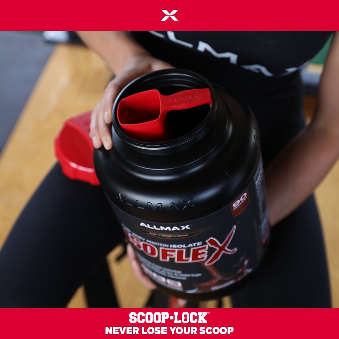 ALLMAX's tweet photo. Get the latest SCOOP and LOCK your gains down every time with our high quality whey protein powder #ISOFLEX.
#StopScoopLoss
#TeamALLMAX
#proteinsmoothie
#proteinpowder https://t.co/knG3eK1xd4