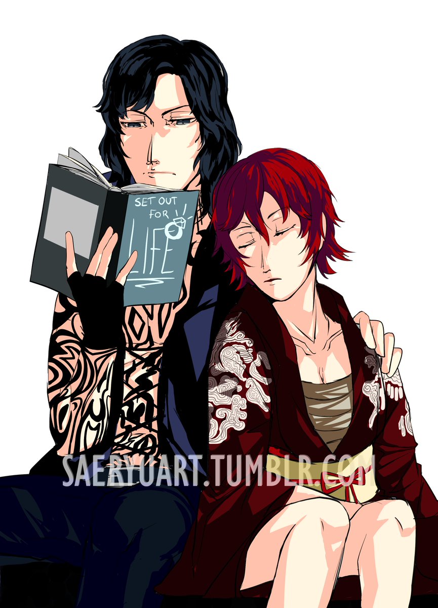 SaeryuArt's tweet photo. Thank you so much for commissioning me, alfridamalia! Here’s her OC with V from DMC!! #DMC5 #DMCV #DMC #DevilMayCry5 #DevilMayCryV #DevilMayCry #capcom #Commission #dmcfanart #dmcOC #saeryuart #dmc5capcom #dmcVfanart https://t.co/EL7AHDMJoy