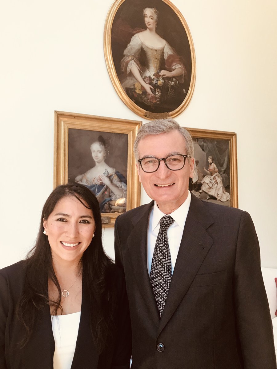 The Embassy of Spain hosted HRC's 2019 Global Innovators for a reception