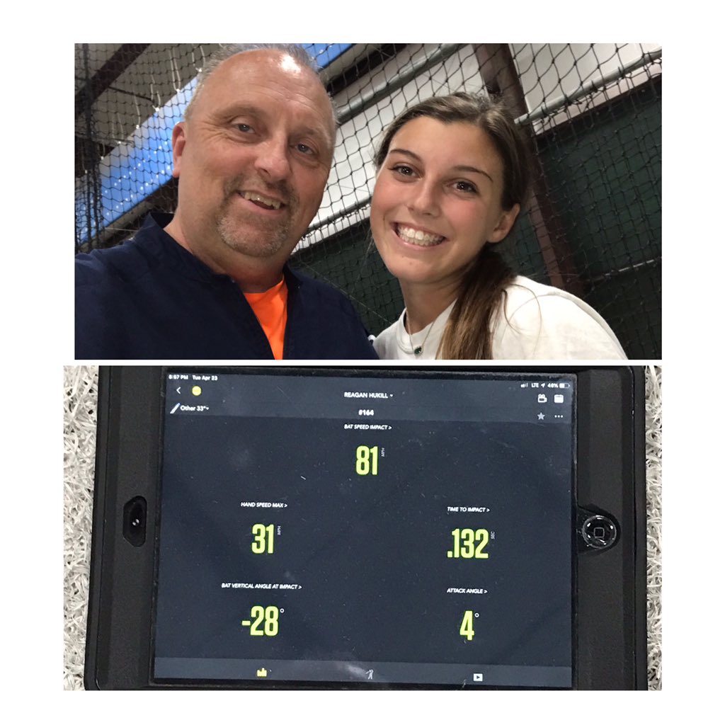 MaxEllyson's tweet photo. @ReaganHukill24 Mansfield Sr. &amp; @UTASoftball  commit getting in her work tonight before playoffs ... this is her 164th measured swing of the session!!   #attagirl #mygirlcanhit #TTE https://t.co/HSWe0KpGKM