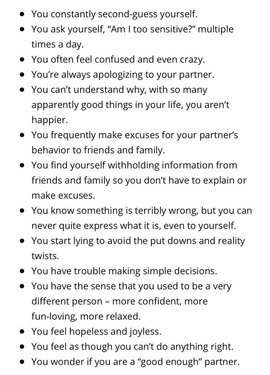 Relationship signs in of mentally abusive being a Warning Signs
