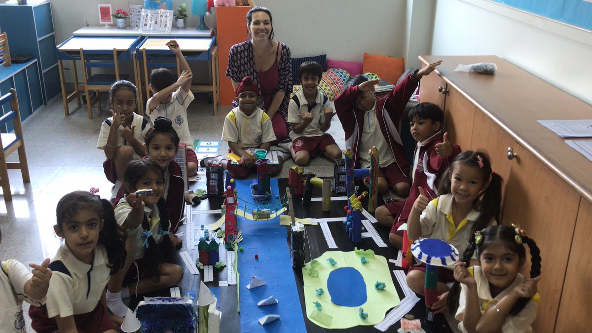 Year One students at TSIS created a model of Bangkok. #ISSEdu