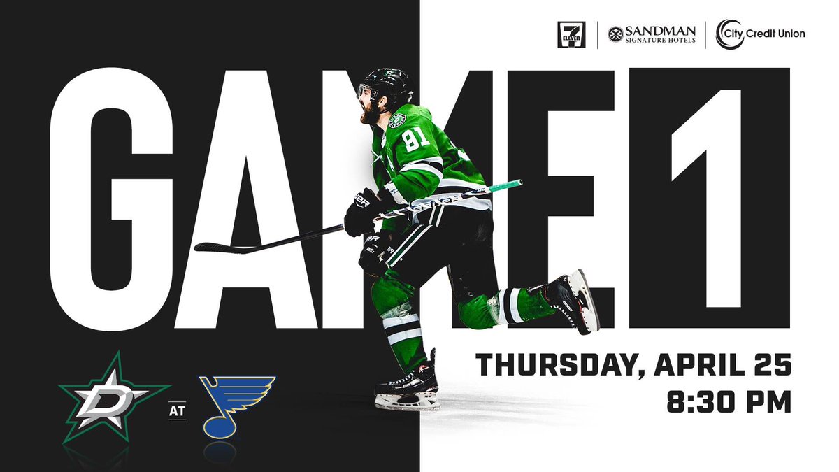 BBCdallas's tweet photo. Game 1 of the series is set for Thursday April 25 @ 8:30pm!!! Come watch with us!!! Specials run until 9pm! 🏒⭐️🏒⭐️
•
•
#dallas #dallasstars #uptown #happyhour #hockey #stanleycup #playoffs #thirstythursday #thursdaynight #liveband #puckyeah #winners https://t.co/M8xa9TiJmy