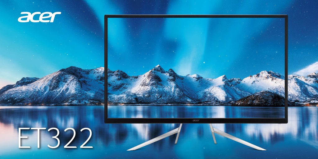 エイサー　ACER ET322QK モニター 31.5インチ 4K　現状渡し エイサー acer ET322QK モニター 31.5インチ 4K 現状渡し - メルカリ