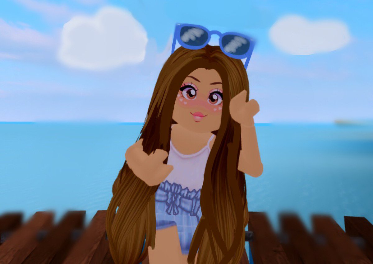 Female Girl Brown Hair Roblox Character