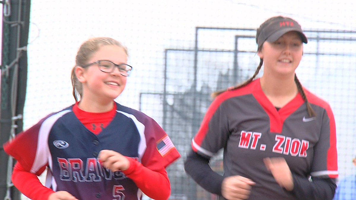 GordonVoit's tweet photo. RED-HOT BRAVES: Mt. Zion is playing great ball at 16-1-1 on the year, but on Tuesday it committed itself to something bigger than softball.

📽️: https://t.co/8qF6iZJNDC https://t.co/YVx0A7otmt