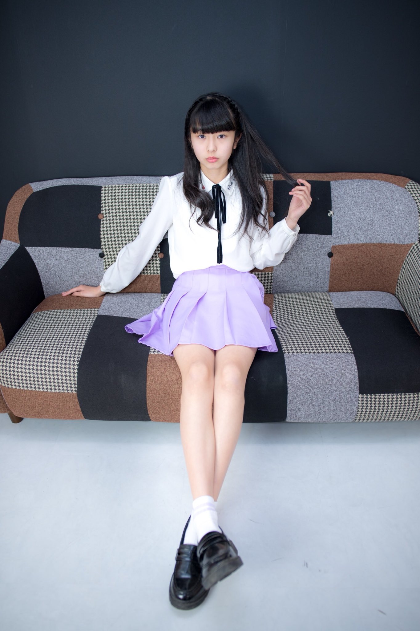 ジュニア　モデル　スカート  