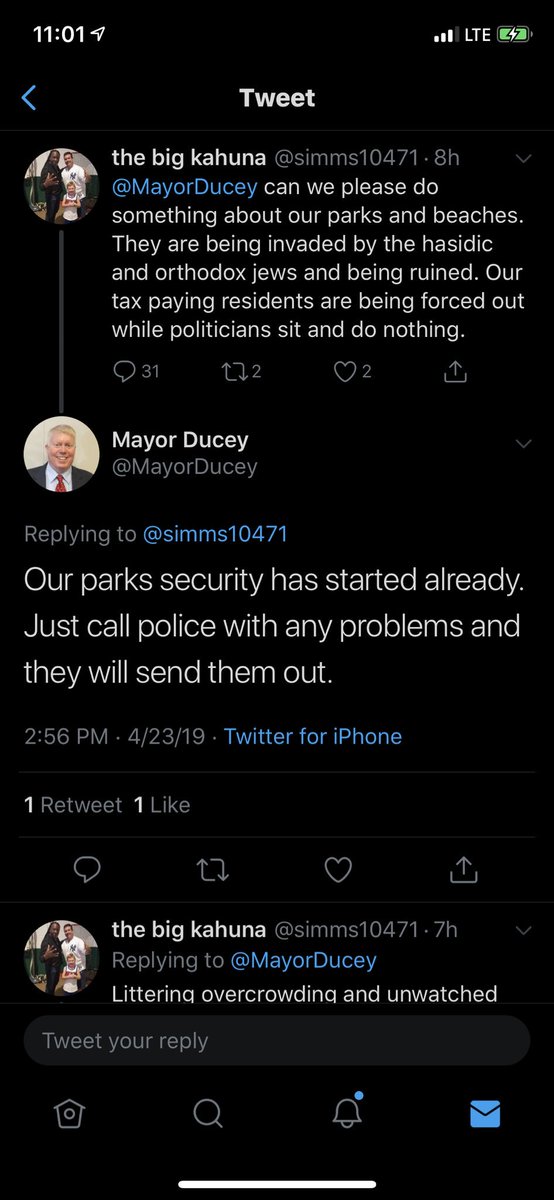 anti-Semitic New Jersey Democrat mayor tell twitter user to call cops on 'Jewish Invaders'
