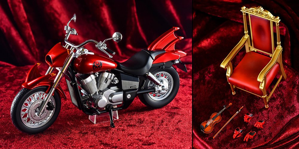 仮面ライダーキバ】S.H.フィギュアーツ「マシンキバー オプション