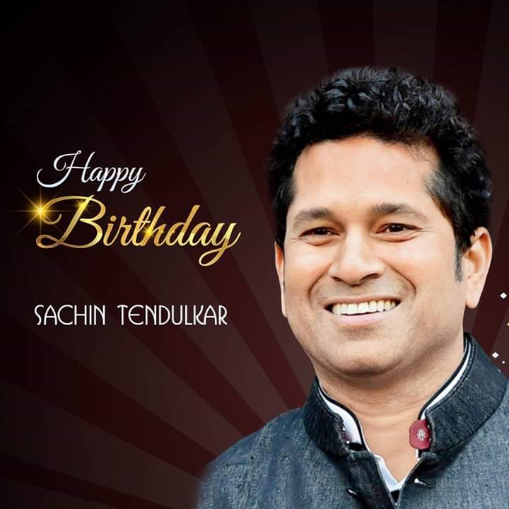 Happy Birthday Little Master Blaster Sachin Tendulkar..!!  