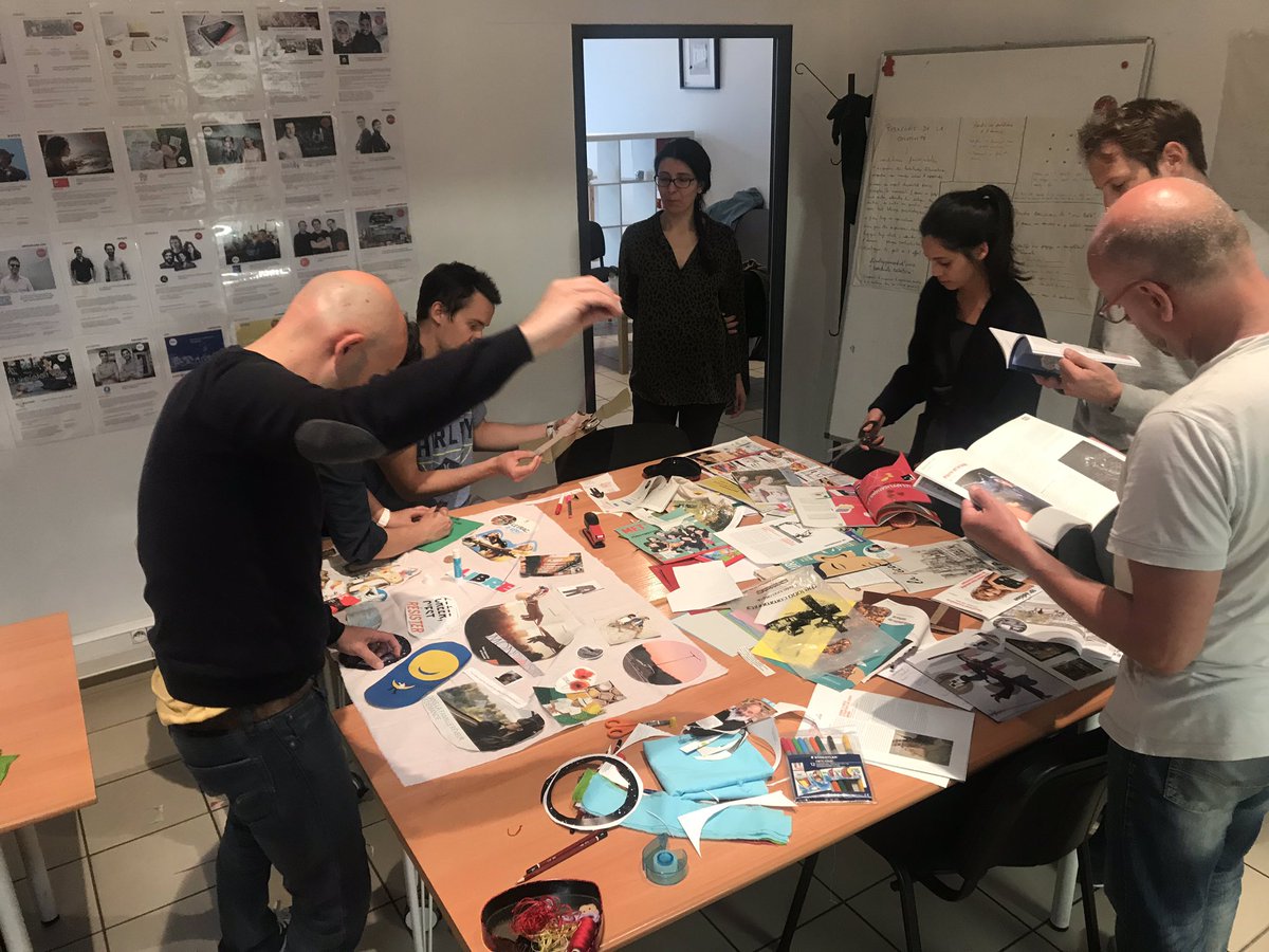 DELORMESolene's tweet photo. On est #creatif ce matin à @BoostInLyon grâce à Neusa ! #espritdequipe #bil14 https://t.co/lRxjatZdVM