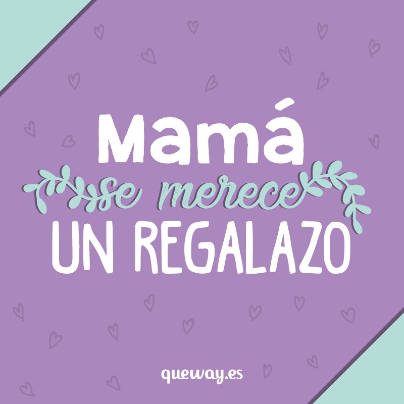 _Queway's tweet photo. Sabemos que ella se merece todo y más, entra en nuestra web y descubre la selección de productos especiales para las reinas de la casa 👸 Corre y no lo dejes para el último día 😊
#queway #madre #mama #diadelamadre #regalos #regalosoriginales #regalospersonalizados https://t.co/7NXsESYDp5