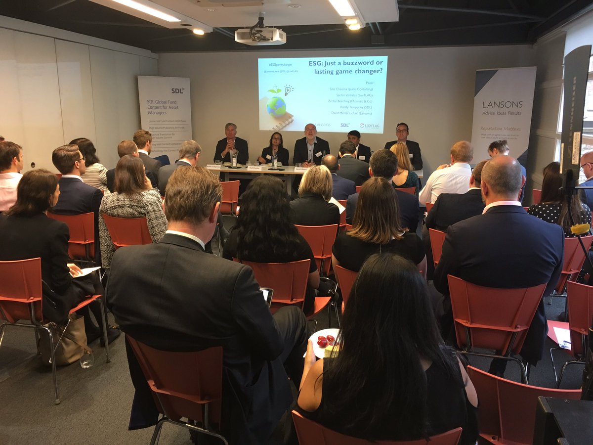 LansonsLatest's tweet photo. We’re all set for our #ESG breakfast event in partnership with @SDL and @LuxFLAG!

Our panel this morning -
Sital Cheema
@SachinVankalas
@ArchieBeeching
@RoddyTemperley 

Chaired by #Lansons @davidcjm 

#ESGgamechanger #panel #event https://t.co/AtxtWRkrur
