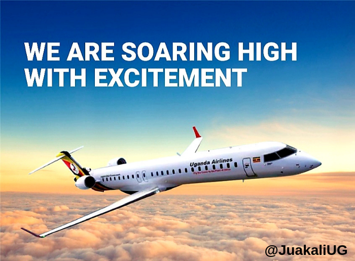 We congratulate the President of Uganda <a href="/KagutaMuseveni/">Yoweri K Museveni</a>, <a href="/MoWT_Uganda/">Ministry of Works & Transport</a> and all stakeholders upon the arrival of our national carrier <a href="/UG_Airlines/">Uganda Airlines</a>