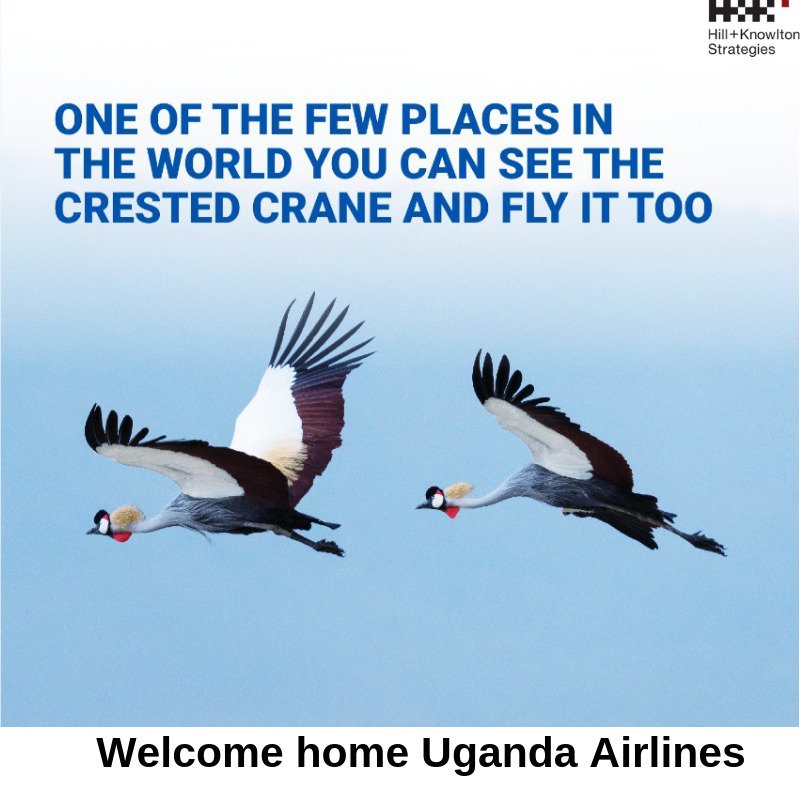 Welcome home Uganda Airlines. #aNewDawn